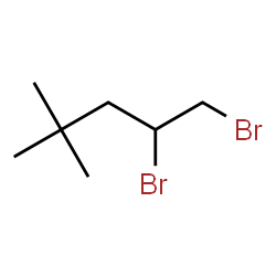 ChemSpider 2D Image | 1,2-Dibromo-4,4-dimethylpentane | C7H14Br2