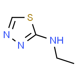 ChemSpider 2D Image | N-Ethyl-1,3,4-thiadiazol-2-amine | C4H7N3S
