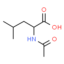 ChemSpider 2D Image | N-ACETYL-DL-LEUCINE | C8H15NO3