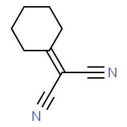 ChemSpider 2D Image | Cyclohexylidenemalononitrile | C9H10N2
