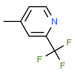 ChemSpider 2D Image | 4-Methyl-2-(trifluoromethyl)pyridine | C7H6F3N