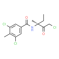 ChemSpider 2D Image | (S)-zoxamide | C14H16Cl3NO2