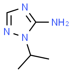 ChemSpider 2D Image | 1-Isopropyl-1H-1,2,4-triazol-5-amine | C5H10N4