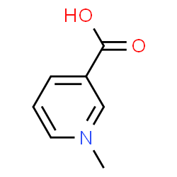 ChemSpider 2D Image | 1-methylpyridine-3-carboxylic acid | C7H8NO2