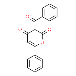 ChemSpider 2D Image | 3-Benzoyl-6-phenyl-pyran-2,4-dione | C18H12O4