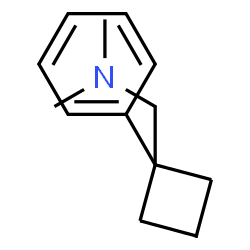 ChemSpider 2D Image | N,N-Dimethyl-1-(1-phenylcyclobutyl)methanamine | C13H19N