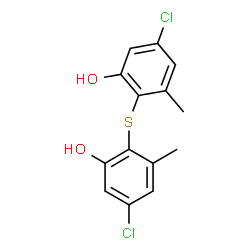 ChemSpider 2D Image | Chlorbisan | C14H12Cl2O2S