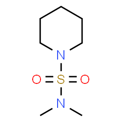 ChemSpider 2D Image | N,N-Dimethyl-1-piperidinesulfonamide | C7H16N2O2S