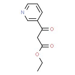 ChemSpider 2D Image | Ethyl 3-oxo-3-(3-pyridyl)propionate | C10H11NO3