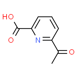 ChemSpider 2D Image | 6-Acetylpicolinic acid | C8H7NO3