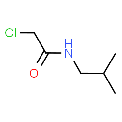 ChemSpider 2D Image | 2-Chloro-N-isobutylacetamide | C6H12ClNO