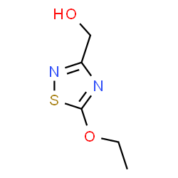 ChemSpider 2D Image | 5-Ethoxy-1,2,4-thiadiazole-3-methanol | C5H8N2O2S