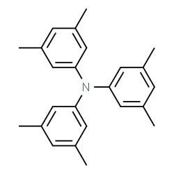 ChemSpider 2D Image | N,N-Bis(3,5-dimethylphenyl)-3,5-dimethylaniline | C24H27N