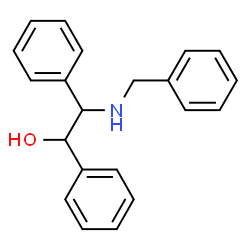 ChemSpider 2D Image | N-benzyl-1,2-diphenylethanolamine | C21H21NO