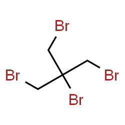 ChemSpider 2D Image | 1,2,3-Tribromo-2-(bromomethyl)propane | C4H6Br4