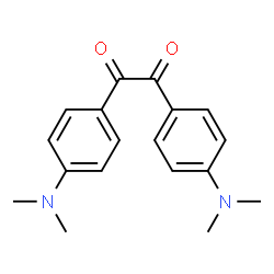ChemSpider 2D Image | 4,4'-Bis(dimethylamino)benzil | C18H20N2O2