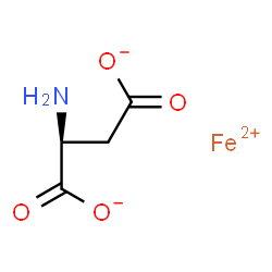 ChemSpider 2D Image | FERROUS ASPARTATE | C4H5FeNO4