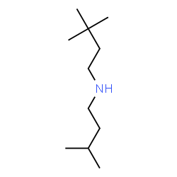ChemSpider 2D Image | 3,3-Dimethyl-N-(3-methylbutyl)-1-butanamine | C11H25N