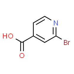 ChemSpider 2D Image | 2-Bromoisonicotinic acid | C6H4BrNO2