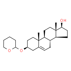 ChemSpider 2D Image | ANDROSTENEDIOL 3-TETRAHYDROPYRANYL ETHER | C24H38O3