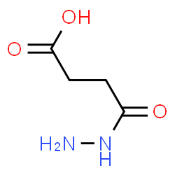 ChemSpider 2D Image | Succinic acid hydrazide | C4H8N2O3