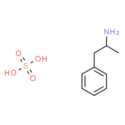 ChemSpider 2D Image | dl-Amphetamine sulphate | C9H15NO4S