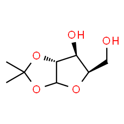 ChemSpider 2D Image | 1,2-O-Isopropylidene-D-xylofuranose | C8H14O5