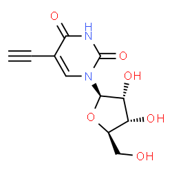 ChemSpider 2D Image | 5-Ethynyluridine | C11H12N2O6