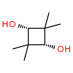ChemSpider 2D Image | cis-2,2,4,4-Tetramethyl-1,3-cyclobutanediol | C8H16O2