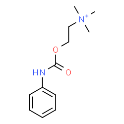 ChemSpider 2D Image | N,N,N-Trimethyl-2-[(phenylcarbamoyl)oxy]ethanaminium | C12H19N2O2