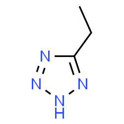ChemSpider 2D Image | 5-Ethyl-2H-tetrazole | C3H6N4
