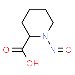 ChemSpider 2D Image | N-Nitrosopipecolic acid | C6H10N2O3