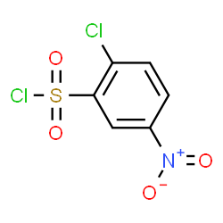 ChemSpider 2D Image | 2-Chloro-5-nitrobenzenesulfonyl chloride | C6H3Cl2NO4S
