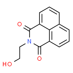 ChemSpider 2D Image | 2-Naphthalimidoethyl Alcohol | C14H11NO3