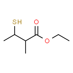 ChemSpider 2D Image | Ethyl 2-methyl-3-sulfanylbutanoate | C7H14O2S