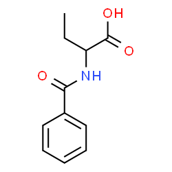 ChemSpider 2D Image | 2-(Benzoylamino)butanoic acid | C11H13NO3