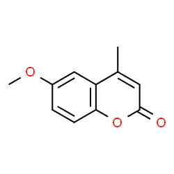 ChemSpider 2D Image | 6-Methoxy-4-methylcoumarin | C11H10O3