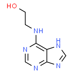 ChemSpider 2D Image | N6-(2-HYDROXYETHYL)ADENINE | C7H9N5O