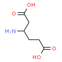 ChemSpider 2D Image | 3-AMINOADIPIC ACID | C6H11NO4