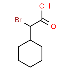 ChemSpider 2D Image | Bromo(cyclohexyl)acetic acid | C8H13BrO2