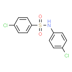 ChemSpider 2D Image | 4-Chloro-N-(4-chlorophenyl)benzenesulfonamide | C12H9Cl2NO2S
