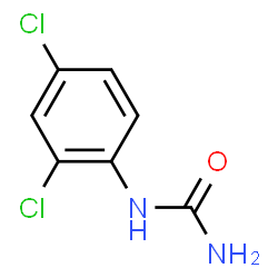 ChemSpider 2D Image | (2,4-dichlorophenyl)urea | C7H6Cl2N2O