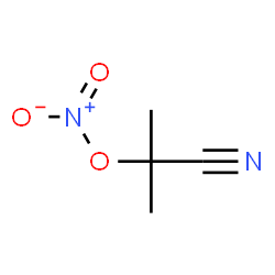 ChemSpider 2D Image | 2-Cyano-2-propanyl nitrate | C4H6N2O3