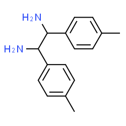 ChemSpider 2D Image | 1,2-Bis(4-methylphenyl)-1,2-ethanediamine | C16H20N2