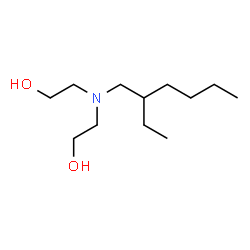 ChemSpider 2D Image | 2,2'-[(2-Ethylhexyl)imino]diethanol | C12H27NO2
