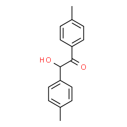 ChemSpider 2D Image | 4,4'-Dimethylbenzoin | C16H16O2