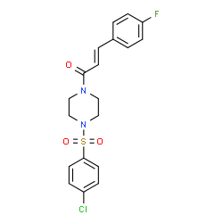 ChemSpider 2D Image | TCMDC-125028 | C19H18ClFN2O3S
