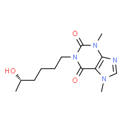 ChemSpider 2D Image | (S)-Lisofylline | C13H20N4O3