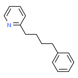 ChemSpider 2D Image | 2-(4-Phenylbutyl)pyridine | C15H17N