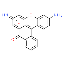 ChemSpider 2D Image | RHODAMINE 123 FREE BASE | C21H16N2O3